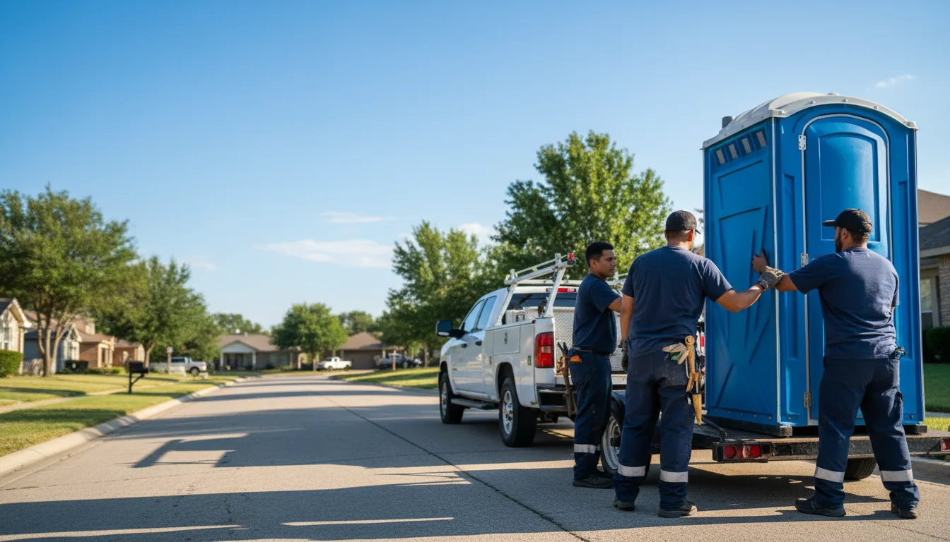 Portable Toilet Rental in Hurst, IL near me